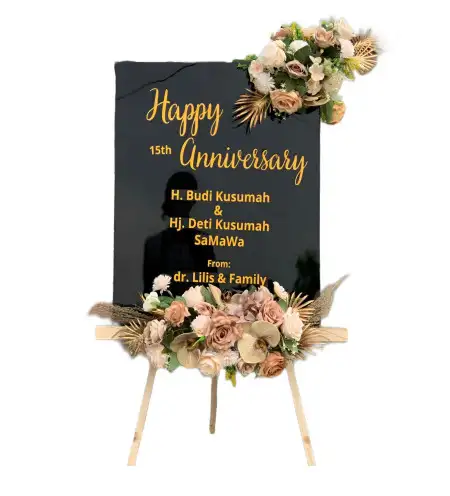 Papan Bunga Akrilik Talang Semut